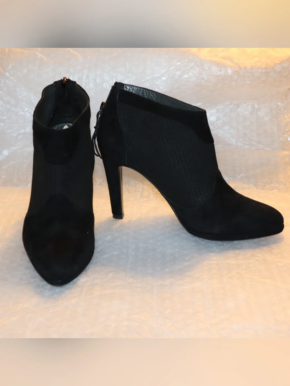Peter Kaiser Black  PATRINA low ankle boots Size 5.5‎